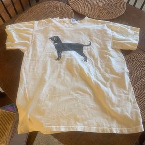 Black dog short sleeve tee